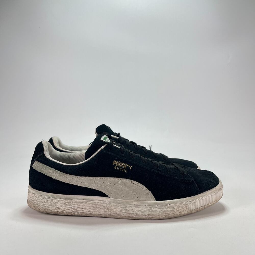 Puma Suede Classic Black White Sneakers 352634-03 Men’s Size 7.5